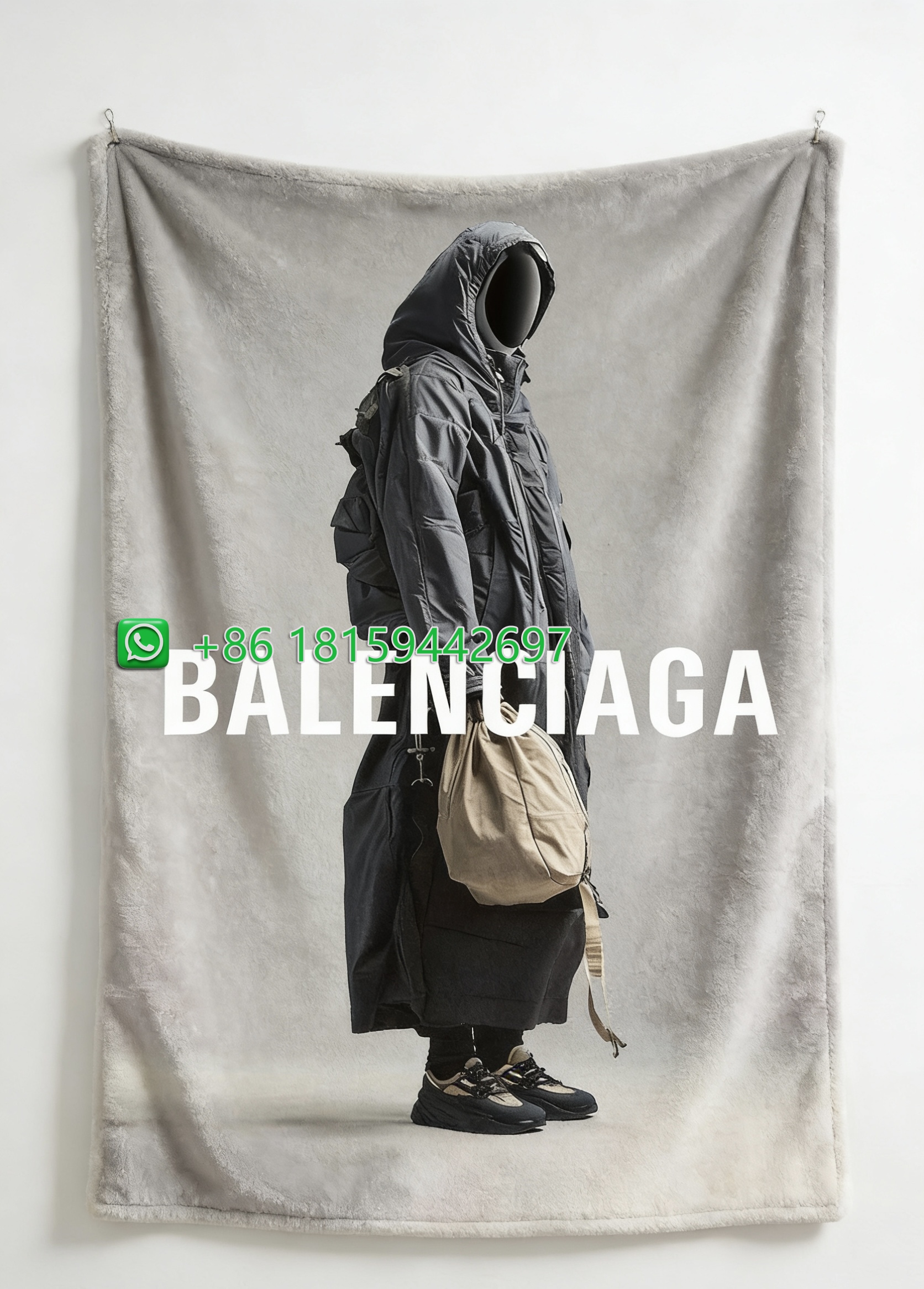 Balenciaga Throw Blankets